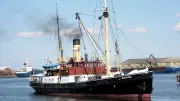 Historischer Dampfer Bussard: Wartet auf neuen Kessel für maritime Nostalgie