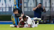 Horror-Verletzung in Brasilien: Gremio-Kapitän Marlon bricht sich Sprunggelenk
