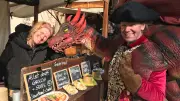 Mittelaltermarkt am Schloss Penkun: Drachen, Ritter und 3000 Besucher beim fünften Spektakel