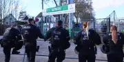 Nach Krawallen: Polizei zieht Bilanz zu Chemie Leipzig gegen Hallescher FC