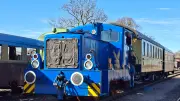 Osterfahrten im Eisenbahnmuseum Gramzow: Anmeldung für die blaue Lok gestartet
