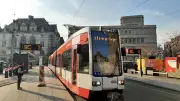 ÖPNV-Streik in Halle: Tramverkehr rollt trotz Warnstreiks mit Ersatzfahrplan