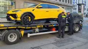 Polizei beschlagnahmt 280.000-Euro-Lamborghini bei Steuerbetrugs-Razzia in Berlin