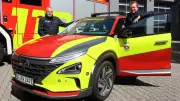 Polizei rettet 80.000-Euro-Wasserstoff-Feuerwehrauto vor Stillstand