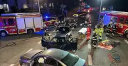 Schwerer Verkehrsunfall in München: Fahrer nach Kollision eingeklemmt und schwer verletzt