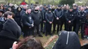 Tausend Trauernde verabschieden erschossenen Rocker Kenan G. in Rüsselsheim