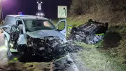 Tödlicher Frontalcrash auf rheinland-pfälzischer Landstraße nach Überholmanöver