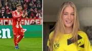 TikTok-Star mit BVB-Trikot: Sie soll Bayerns Jungstar Karls neues Herz erobern