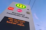 Vier-Tage-Warnstreik legt Nahverkehr in Sachsen-Anhalt lahm