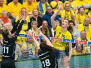 Volleyball-Bundesliga Frauen: Meister Schwerin droht Playoff-Aus nach Niederlage in Aachen