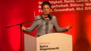 Wahlkampf in Stuttgart: Wagenknecht verteidigt Iran-Regime und attackiert westliche Politik