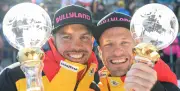Weltcup-Finale in Altenberg: Rodel-Duo Wendl/Arlt holt Kristallkugel in Jeans