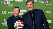WM-Filmpremiere in München: Matthäus, Söder und Überraschungsgäste feiern 1990er Fußballlegenden