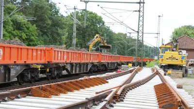 Bahn-Sanierung in Prignitz: So läuft der Verkehr bis Juni