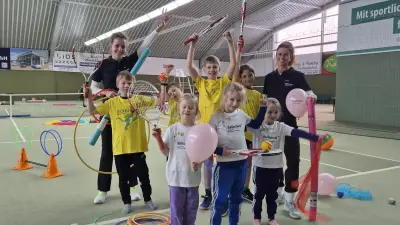 Ballschule in Wulkenzin: Tennishalle startet Kurse für Kinder ab U3