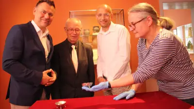 Barock-Salieren eines Güstrower Goldschmiedes enthüllt