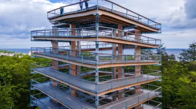 Baumwipfelpfad Heringsdorf: Höchster Punkt auf Usedom