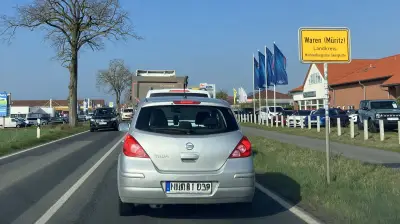 Baustellen in Waren: Straße früher frei, andere bleiben gesperrt