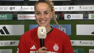 Bayern-Frauen feiern Meistertitel im Flieger: Gwinn hofft auf Radler und gute Musik