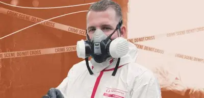 Berufseinstieg als Tatortreiniger: Marco Adler über Grenzerfahrungen und unauslöschliche Bilder