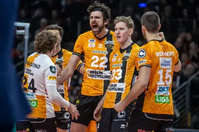 BR Volleys nach Sieg gegen Friedrichshafen vor Finaleinzug im Volleyball