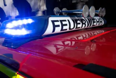 Brand in Apolda: Vier Verletzte, Gebäude unbewohnbar