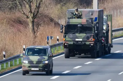 Bundeswehr-Konvois am Wochenende auf Norddeutschlands Straßen