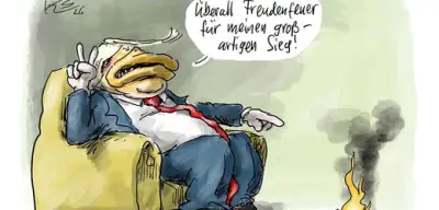 Cartoons der Woche: Trump, FDP und Olympia im satirischen Fokus
