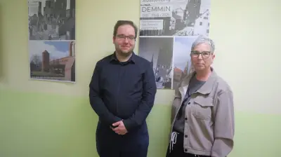 Demmin im Wandel: Fotoausstellung zeigt Stadtansichten von 1935, 1945 und 2025