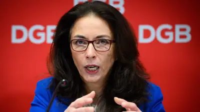 DGB-Chefin Yasmin Fahimi fordert deutliche Verlängerung des Sprit-Rabatts