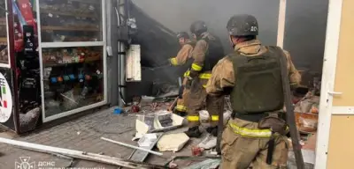 Drohnenangriff auf Markt in Nikopol: Mindestens fünf Tote in Südukraine