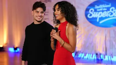 DSDS-Liebespaar: Noemi und Paco verliebt am Set