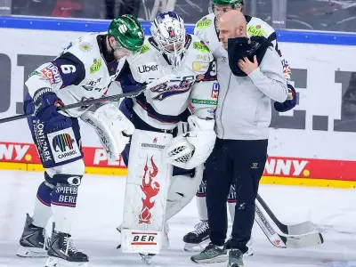 Eisbären Berlin: Torhüter Jake Hildebrand erleidet Saison-Aus nach Beinverletzung