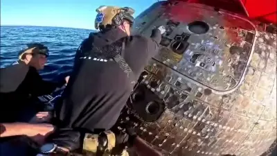 Emotionales Wiedersehen: NASA veröffentlicht neue Aufnahmen der Artemis-2-Crew