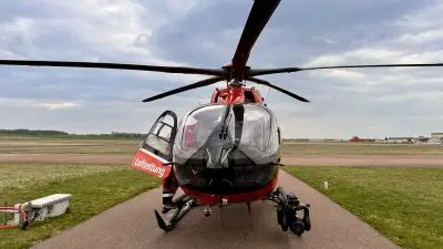 Flugbenzin-Knappheit bedroht Rettungshubschrauber in Halle-Oppin: Droht der Ausfall?
