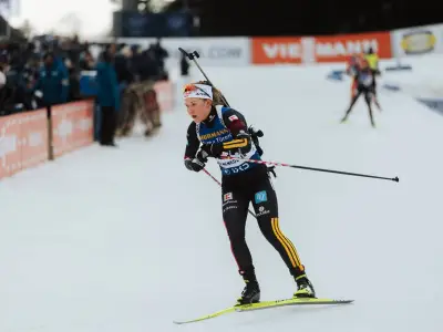 Franziska Preuß lobt junge Talente: So sieht die Zukunft des deutschen Biathlons aus