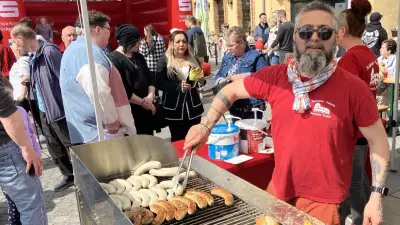 Frühlingsfest und Automeile in Prenzlau: Hunderte Besucher beleben die Innenstadt