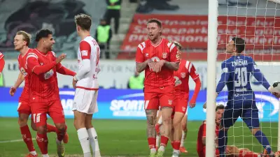 HFC-Verteidiger Löhmannsröben gewinnt irre Wette mit Tor in Luckenwalde