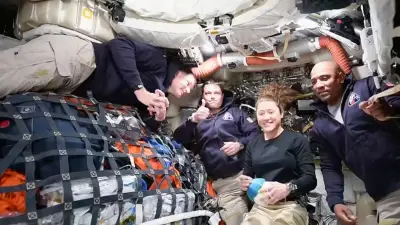 Historische Mondmission: Artemis 2-Astronauten senden atemberaubende Erdfotos aus dem All