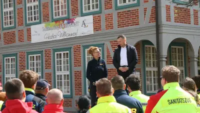 Hitzeschutz-Großübung in Boizenburg: Premiere für Deutschland