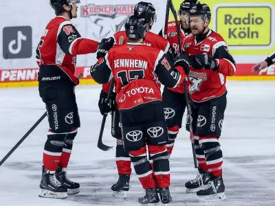Kölner Haie siegen nach Verlängerung: Ausgleich in DEL-Halbfinale gegen Berlin