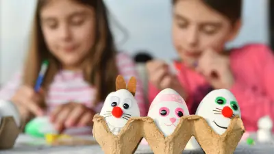 Kreative Osterbastelideen für Kinder: Vier einfache Projekte für die Feiertage