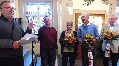 Lauchaer Jahresempfang: Bürgermeister Bilstein ehrt Vereinsaktive und wirbt für Obertor-Spenden