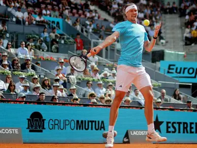 Madrid Masters: Zverev nach hartem Kampf in Runde drei