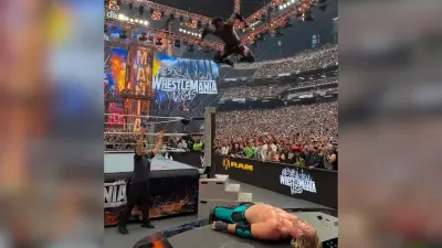 Mega-Influencer iShowSpeed stürmt die WrestleMania-Bühne in Las Vegas