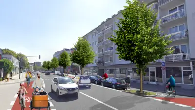 Münchner Stadtrat beschließt dauerhaften Radweg in der Martin-Luther-Straße