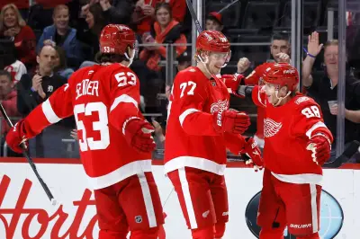 Moritz Seiders historische Nacht: Fünf Scorerpunkte für Detroit Red Wings
