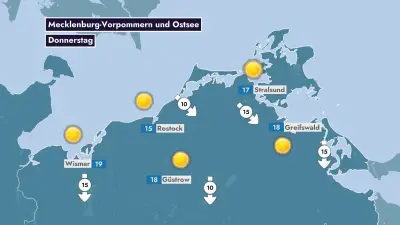 MV-Wetter pünktlich zum Tanz in den Mai: Sonne und milde Temperaturen