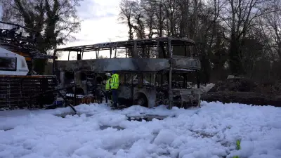Nach Busbrand in Münster: Sechs Jugendliche nach Verfolgungsjagd festgenommen