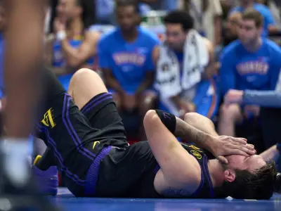 NBA: Lakers-Star Luka Doncic verpasst Saisonfinale nach Oberschenkelverletzung